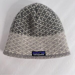 Patagonia Beatrice Beanie Fleece Lined Wool Nylon Blend Winter Hat One Size